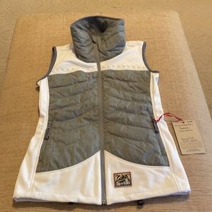 Alp-n-Rock Ladies Geneva Down Puffer Vest -Grey/White- Small (2)